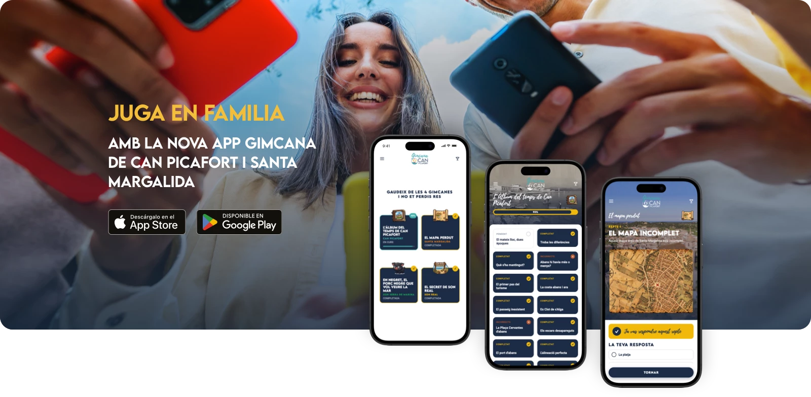 App Gimcana familiar de Can Picafort